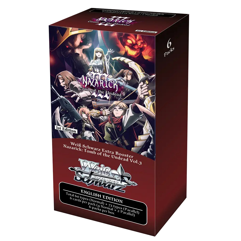 Weiss Schwarz Overlord: Nazarick Tomb of the Undead Vol.3 Booster Box