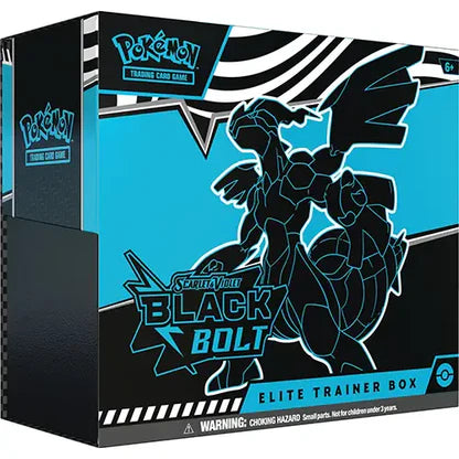 Pokemon Black Bolt Elite Trainer Box - Scarlet & Violet
