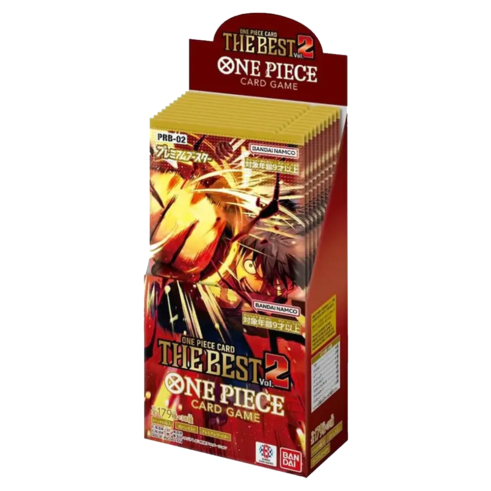 One Piece The Best Vol.2 PRB02 Booster Box Japanese