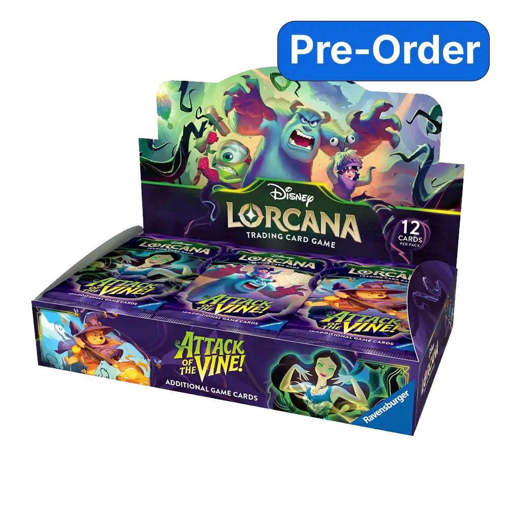PREORDER - Disney Lorcana Set 13 Attack of the Vine Booster Box