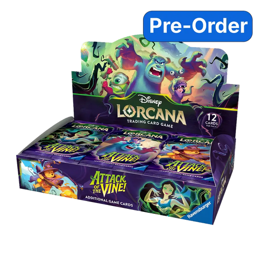 PREORDER - Disney Lorcana Set 13 Attack of the Vine Booster Box