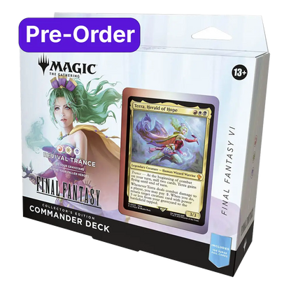 Magic The Gathering Final Fantasy Collector Commander Deck - Revival Trance