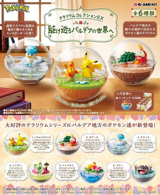 Pokemon ReMent Terrarium EX Paldean Collection Blind Box