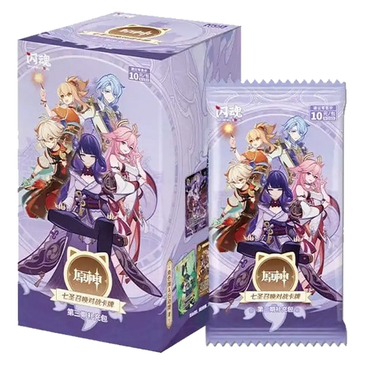 Genshin Impact Series 3 Blind Box Trading Cards - Chinese