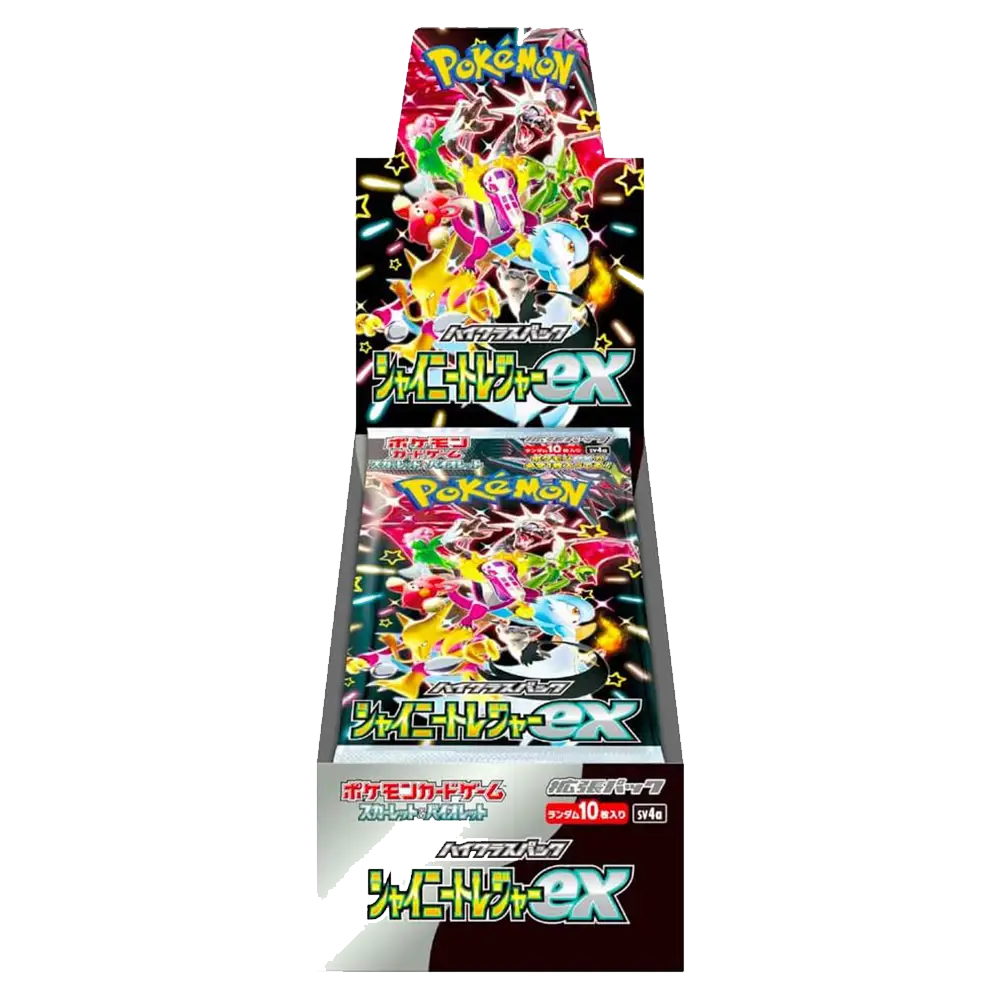 Pokemon Shiny Treasure Ex Booster Box - Japanese - (10 Packs)