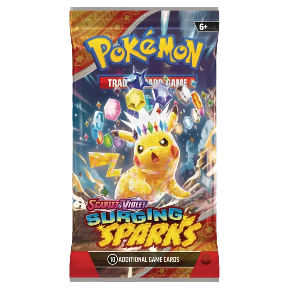 Pokemon Surging Sparks Booster Pack -  Scarlet & Violet - (1 pack)