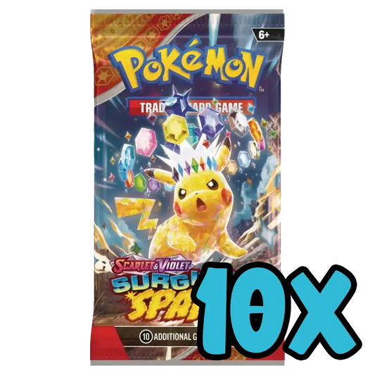 Pokemon Surging Sparks 10 Booster Packs