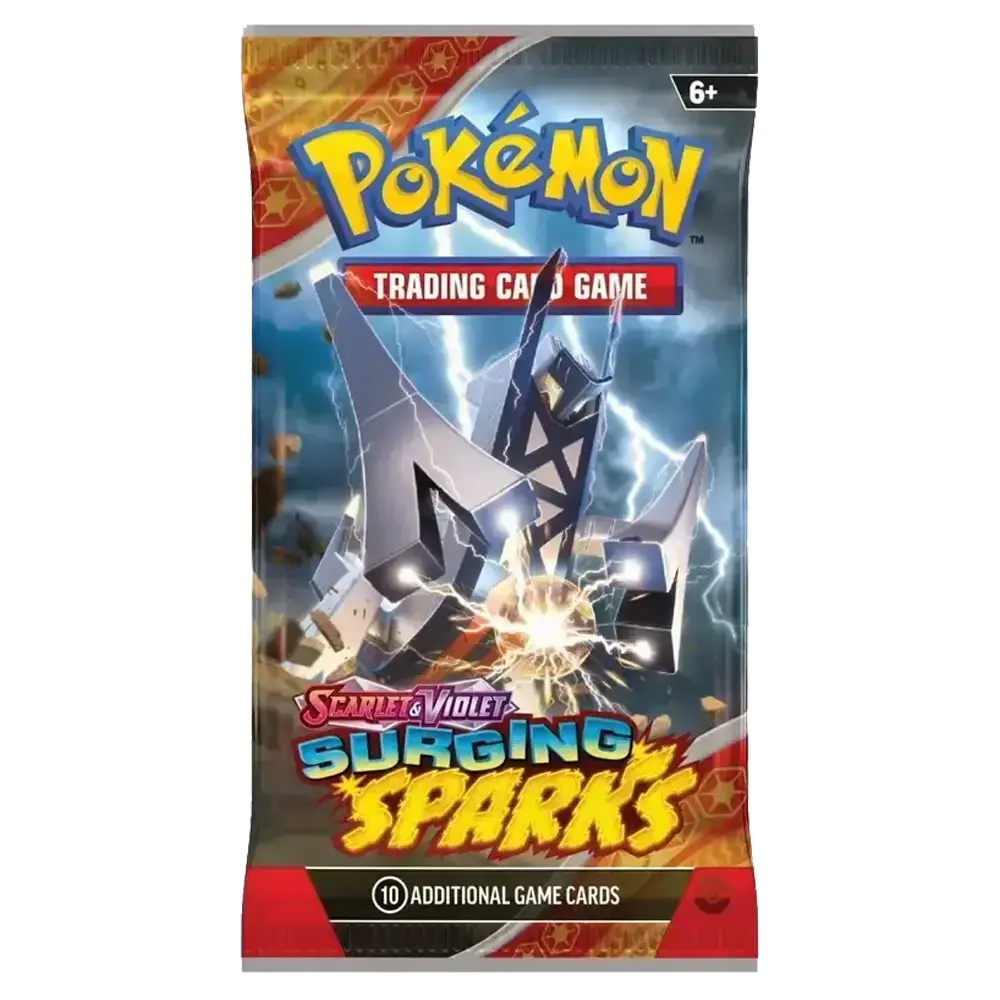 Pokemon Surging Sparks Booster Pack -  Scarlet & Violet - (1 pack)