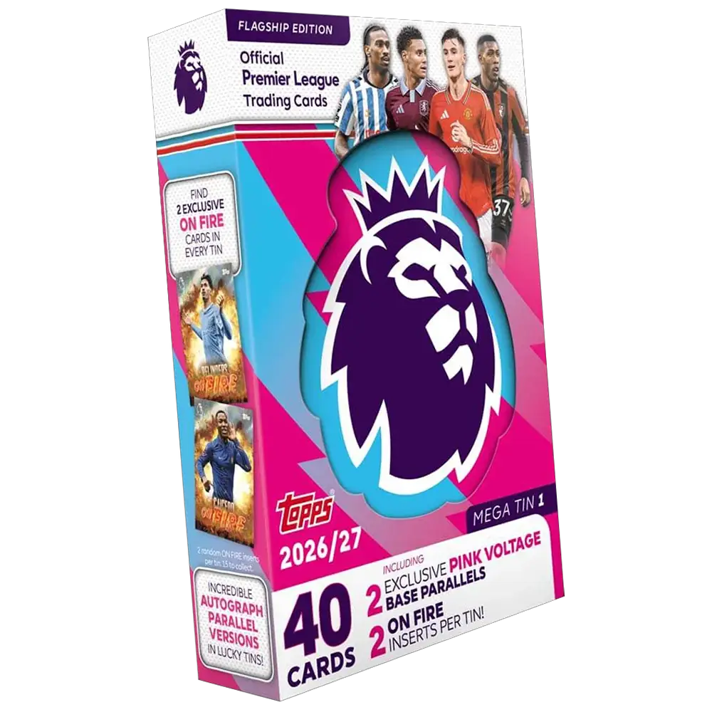 Topps Premier League 2026/27 Flagship Edition Mega Tin