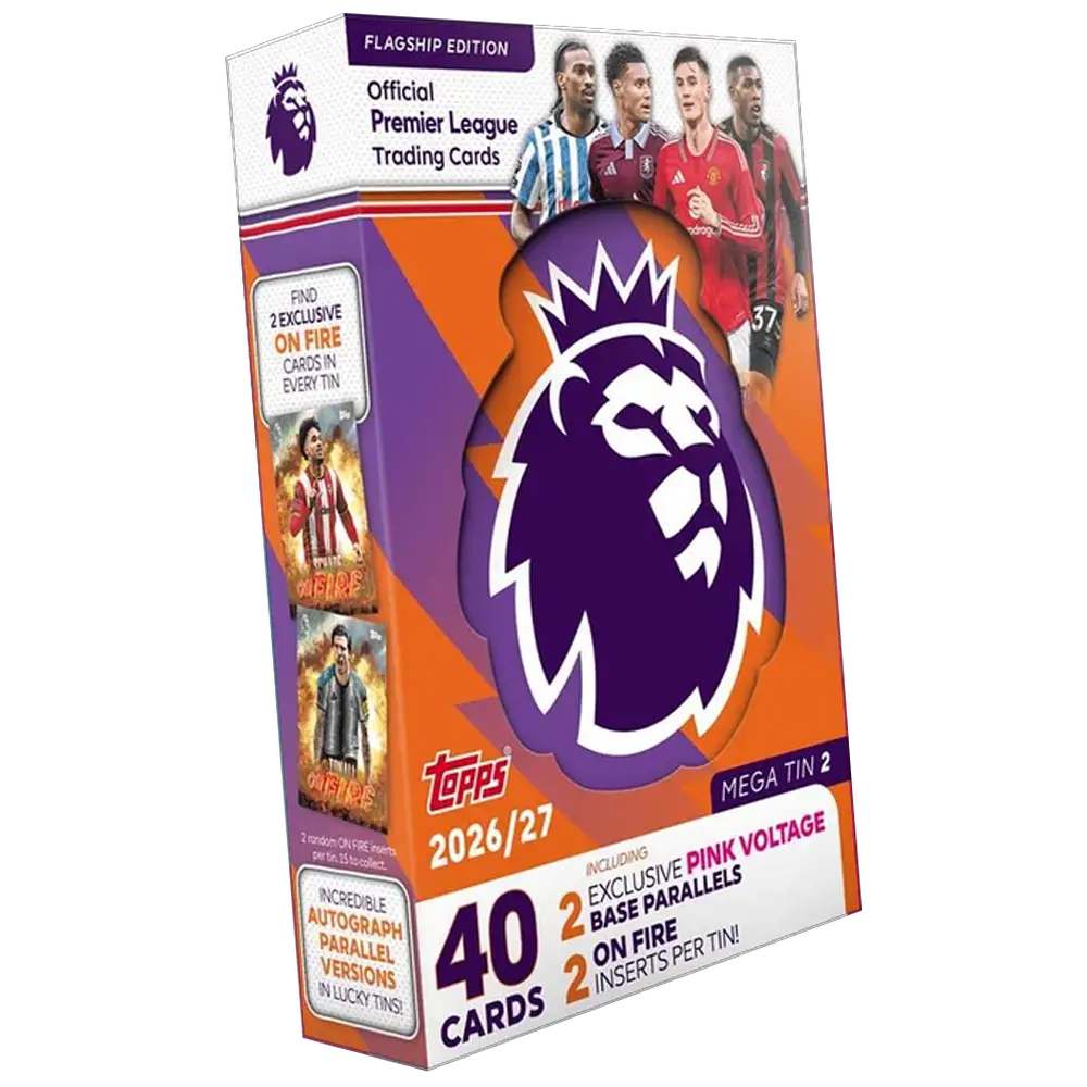 Topps Premier League 2026/27 Flagship Edition Mega Tin