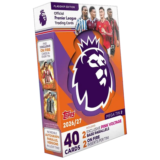 Topps Premier League 2026/27 Flagship Edition Mega Tin