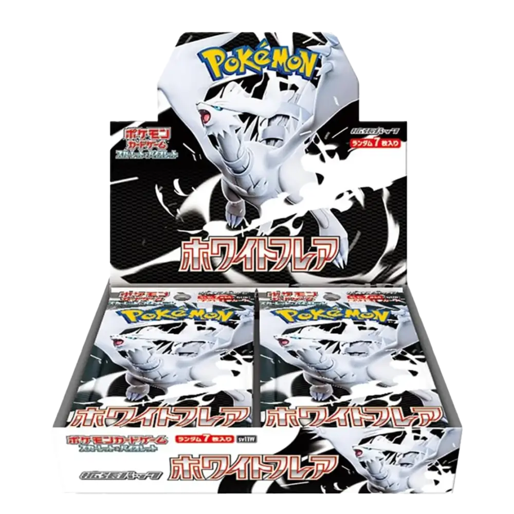 Pokemon White Flare Booster Box Japanese - Scarlet & Violet (20 packs)