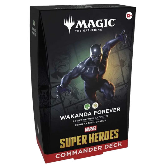 Magic The Gathering Marvel Super Heroes Commander Deck - Wakanda Forever