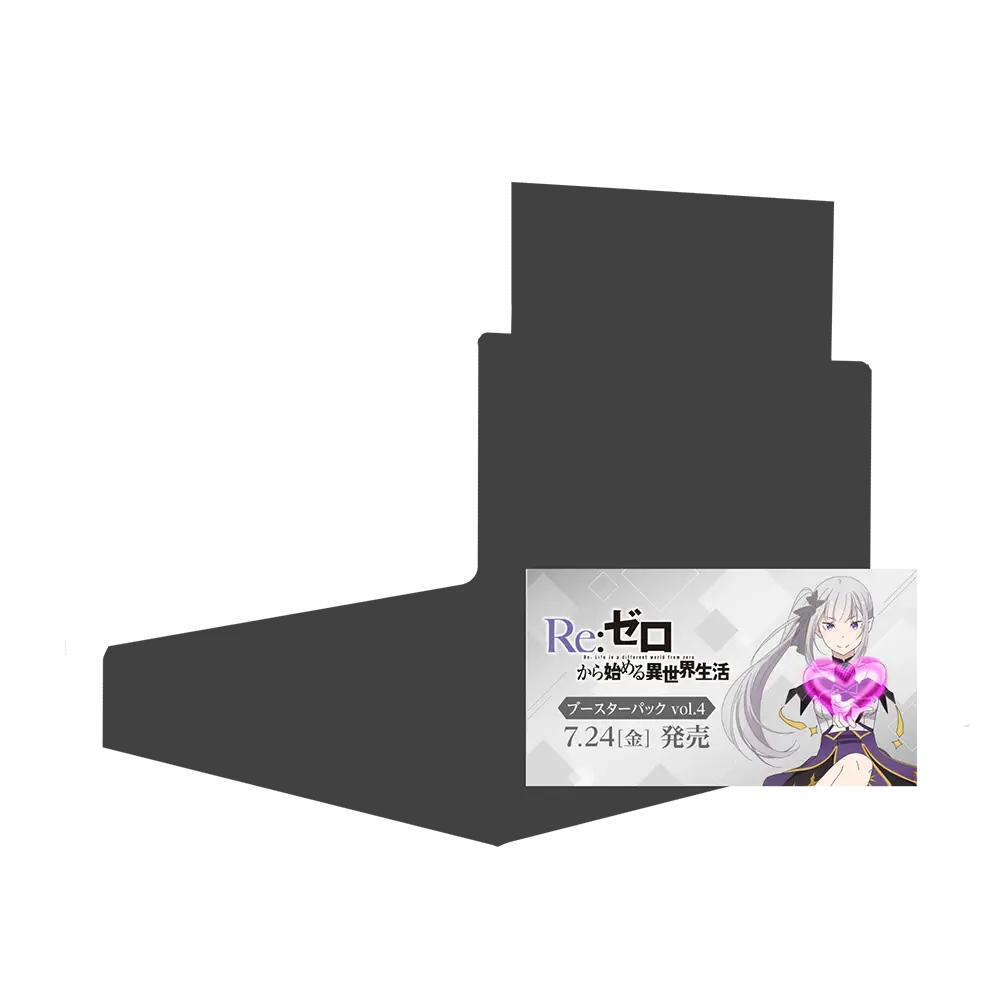 Weiss Schwarz Re:Zero Starting Life In Another World Vol.4 Booster Box Japanese